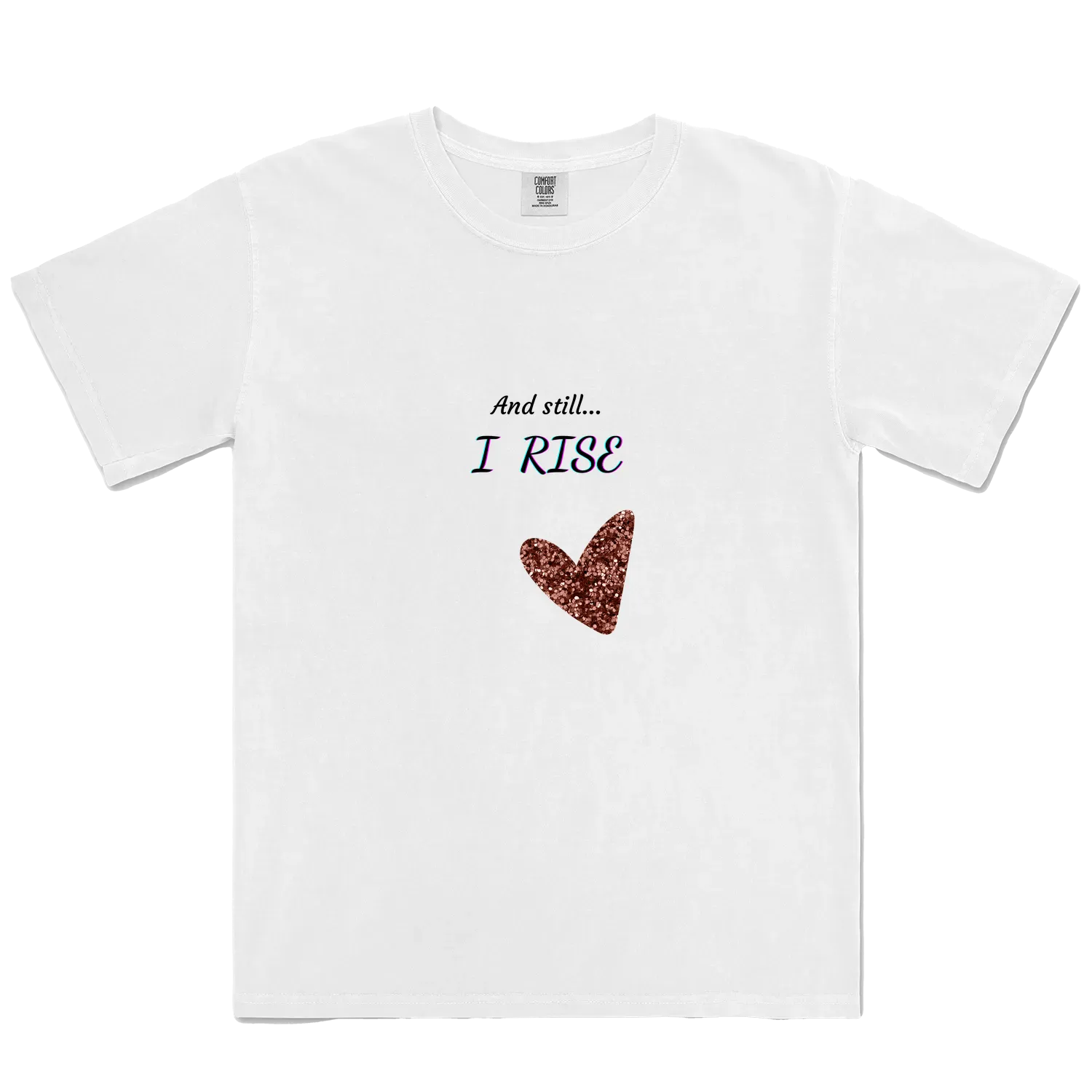 White front flat lay