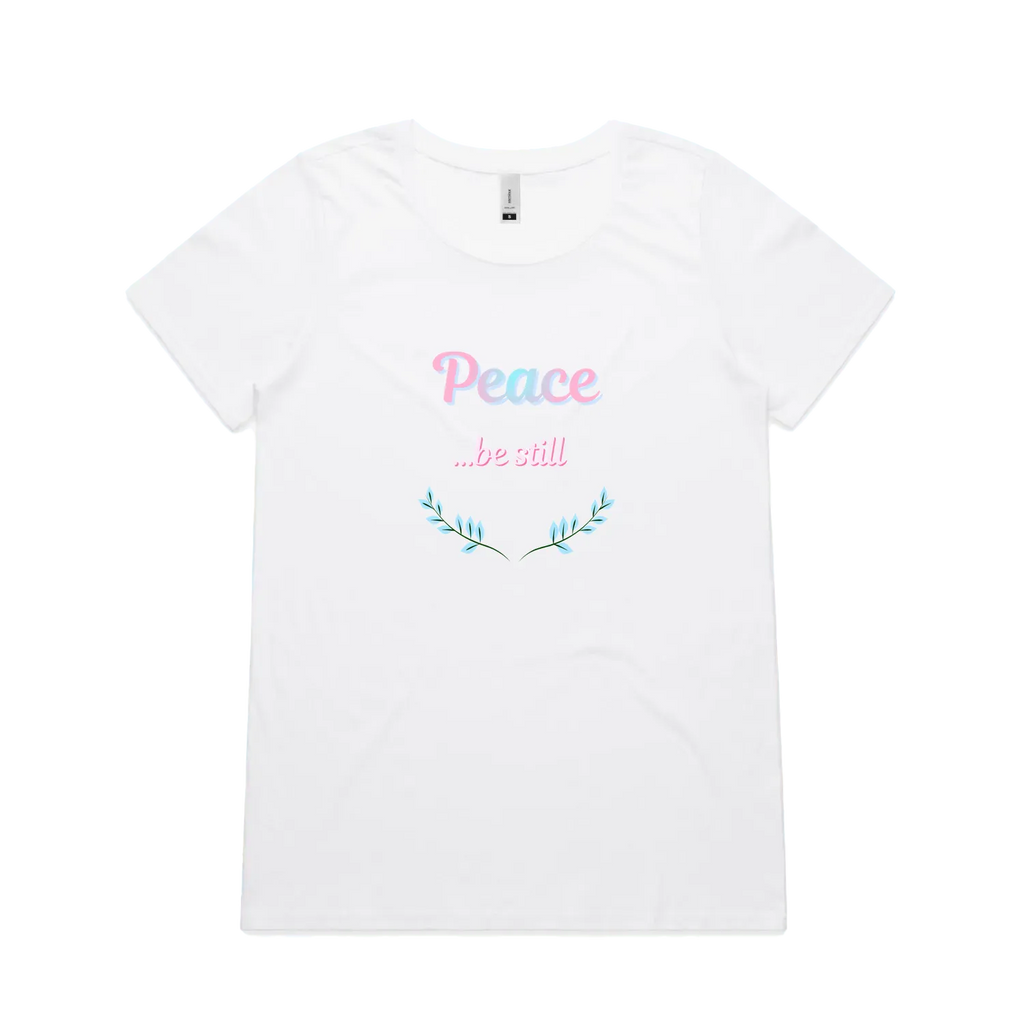 White front flat lay