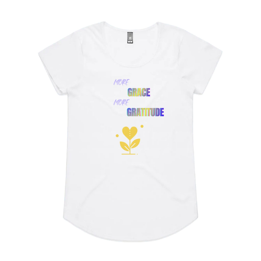 White front flat lay