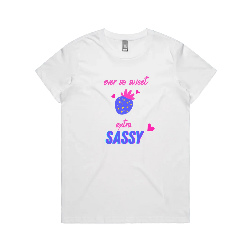 White front flat lay