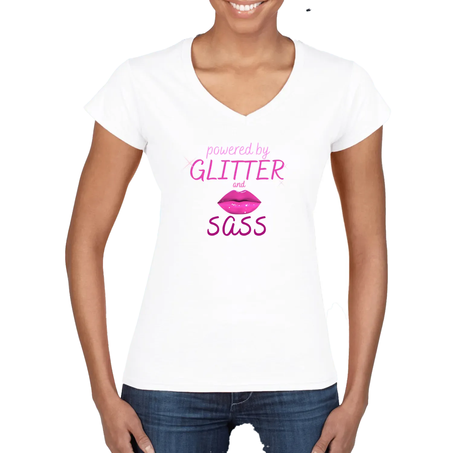 White front flat lay