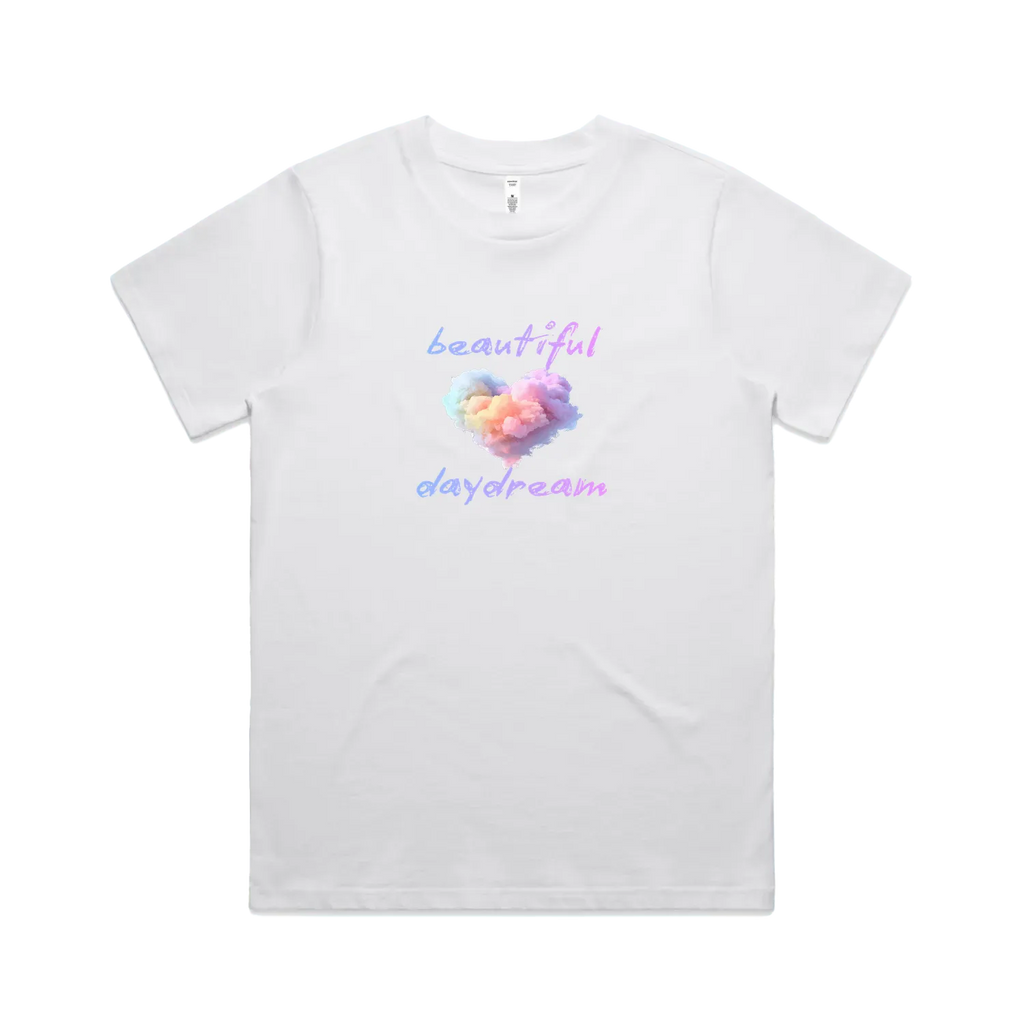 White front flat lay