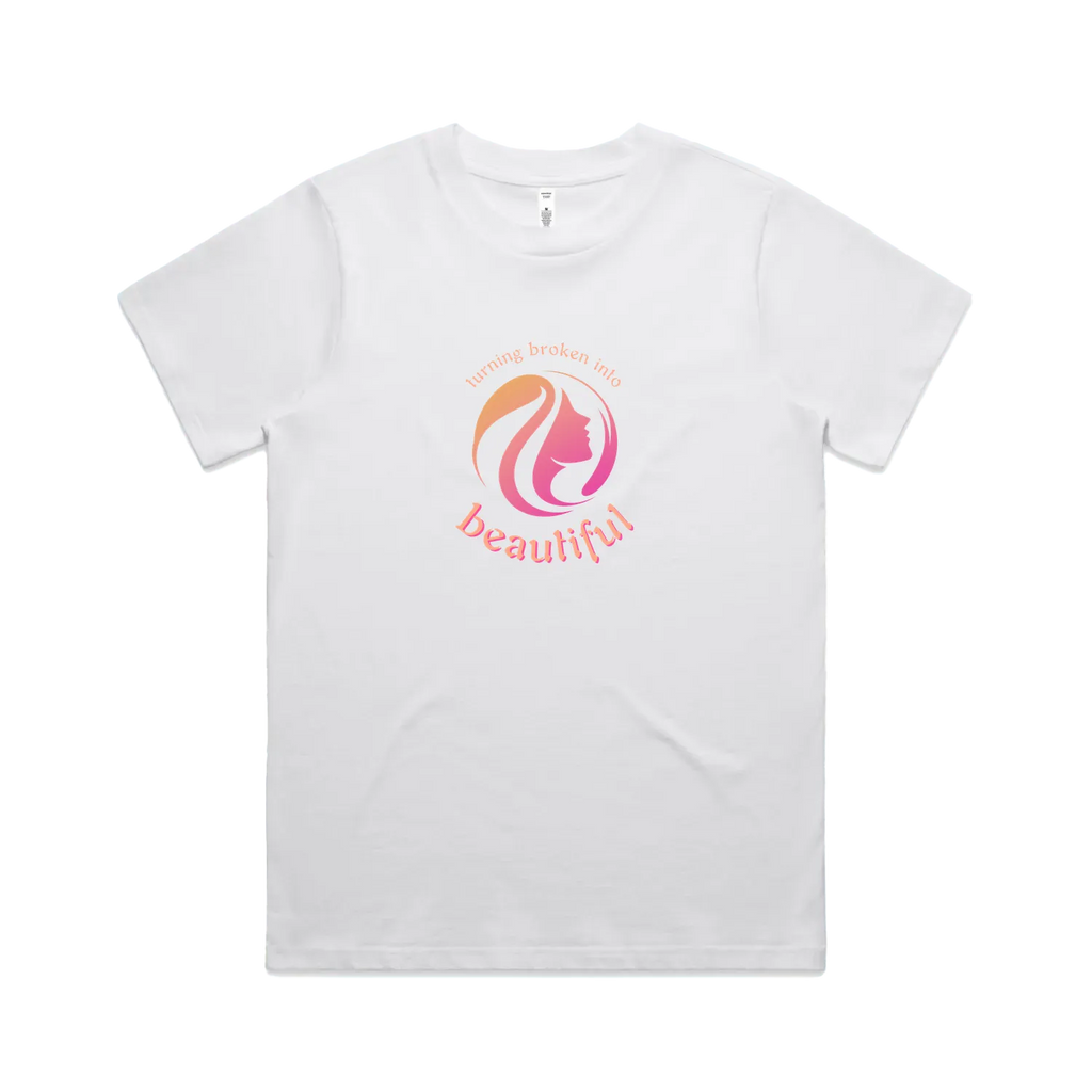 White front flat lay