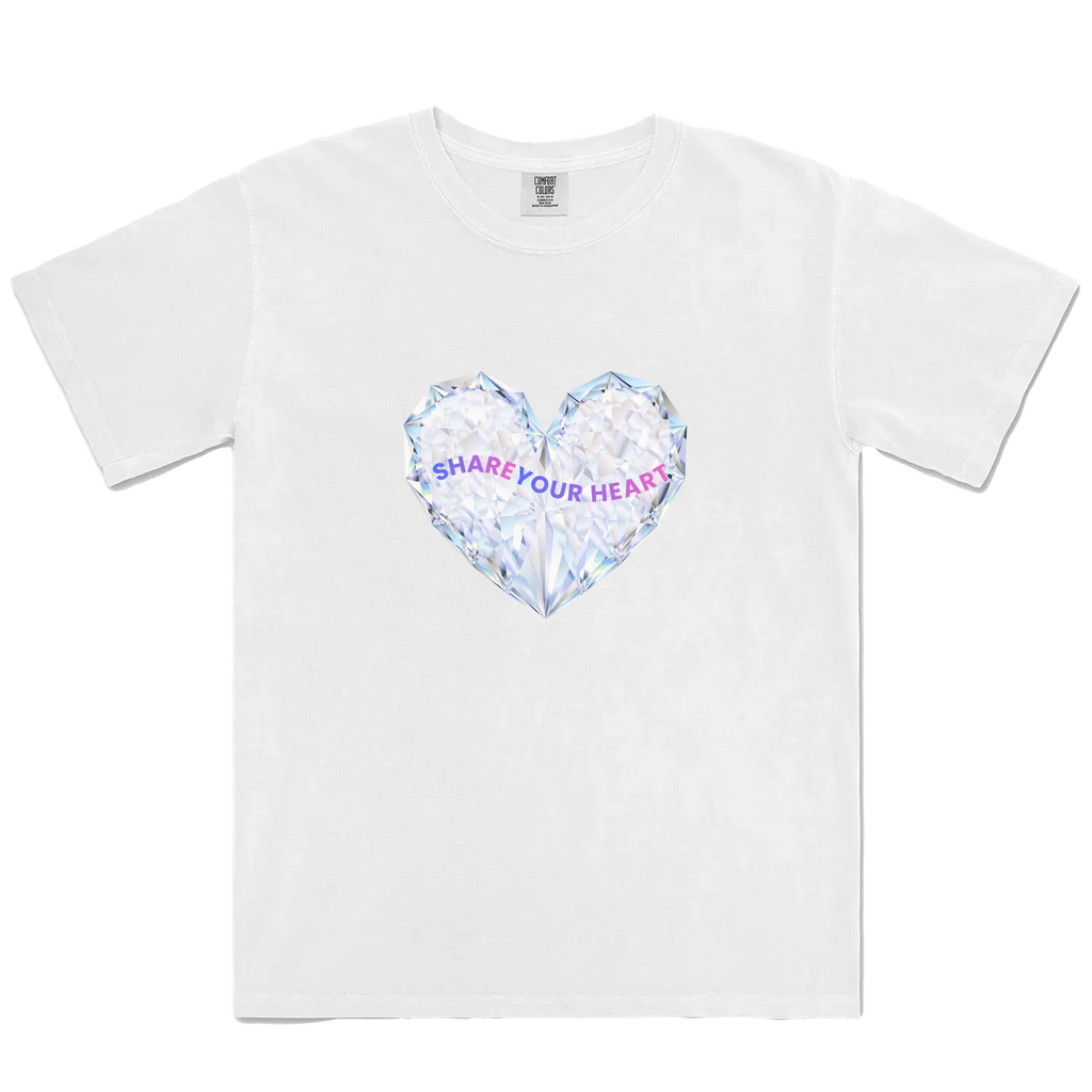 White front flat lay