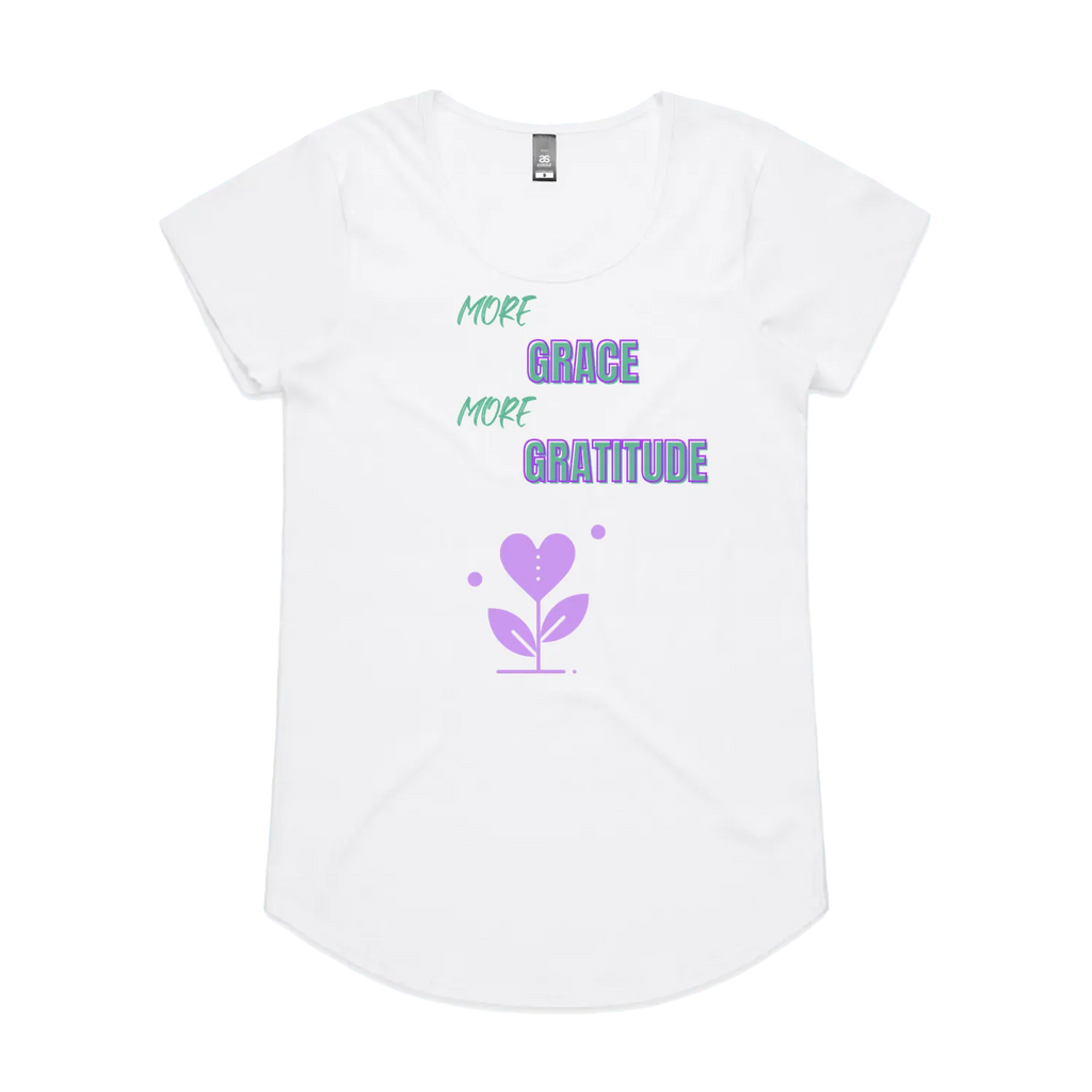 White front flat lay