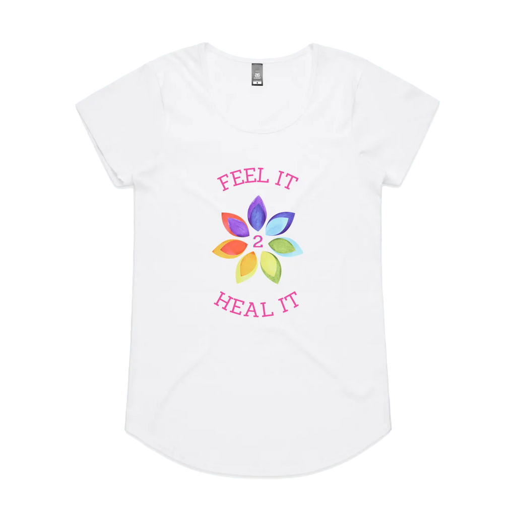 White front flat lay