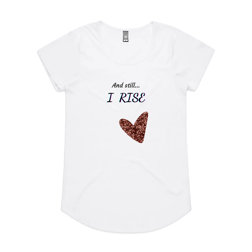 White front flat lay