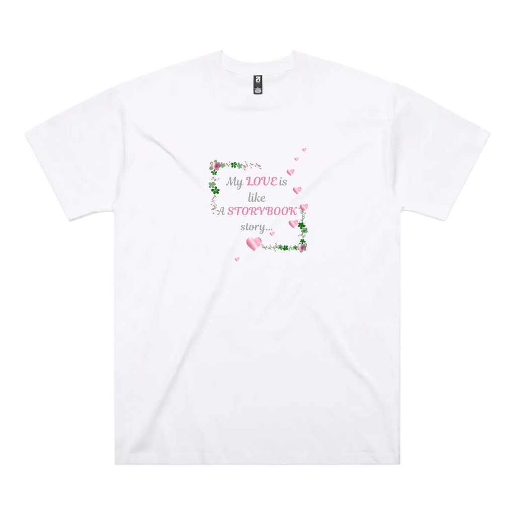 White front flat lay