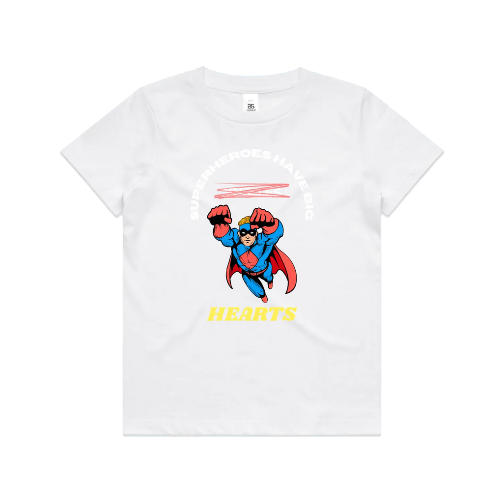 White front flat lay