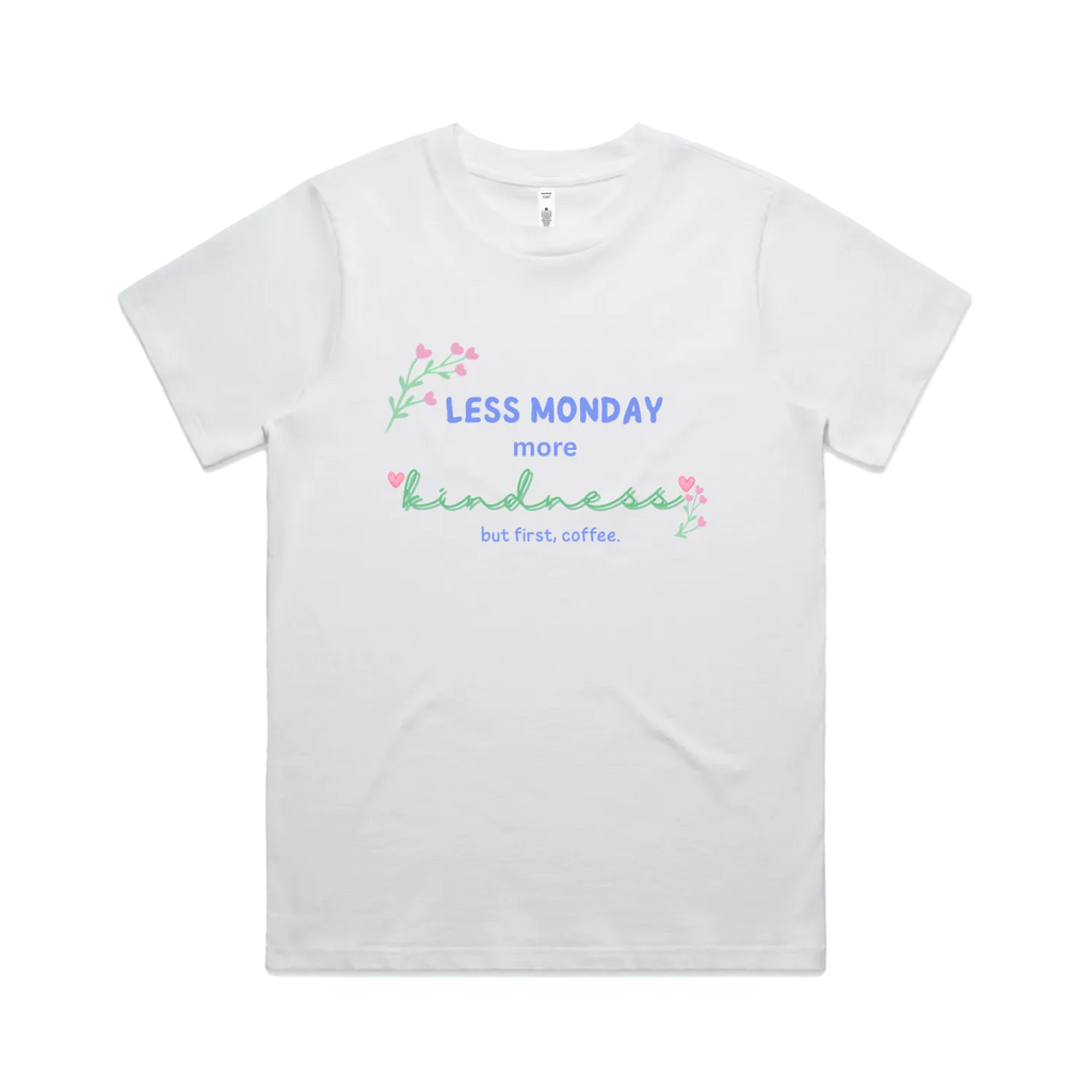 White front flat lay