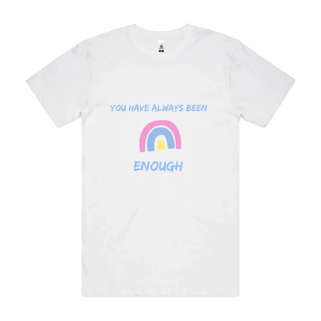 White front flat lay