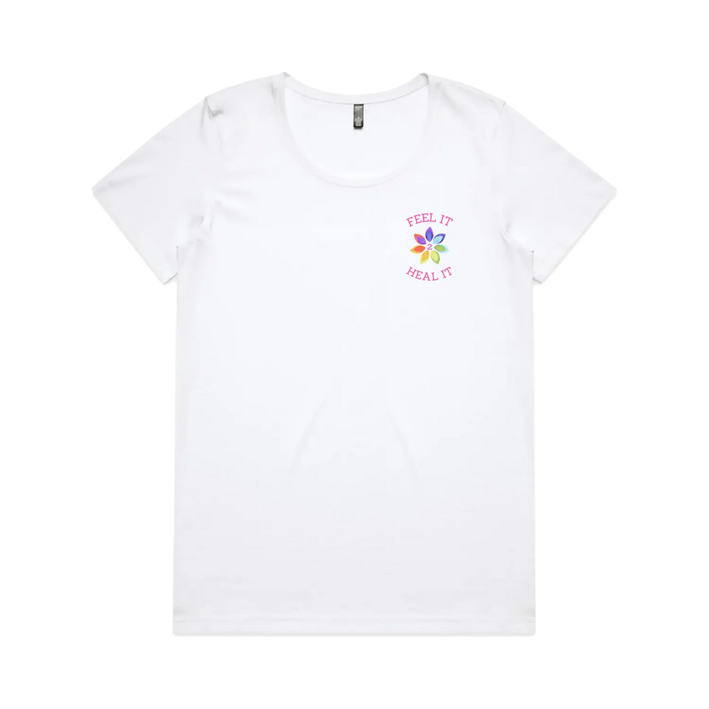 White front flat lay