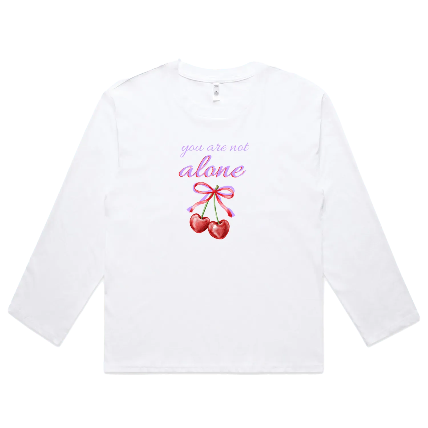 White front flat lay