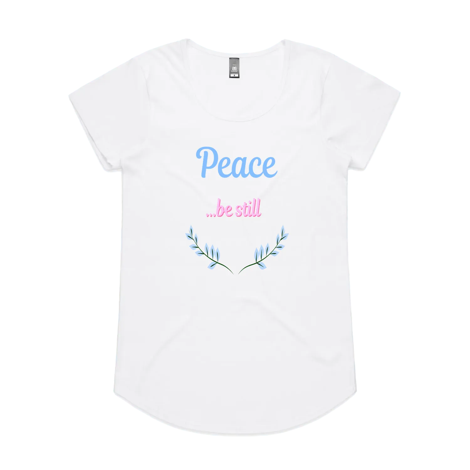 White front flat lay