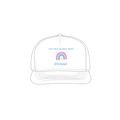 White front flat lay