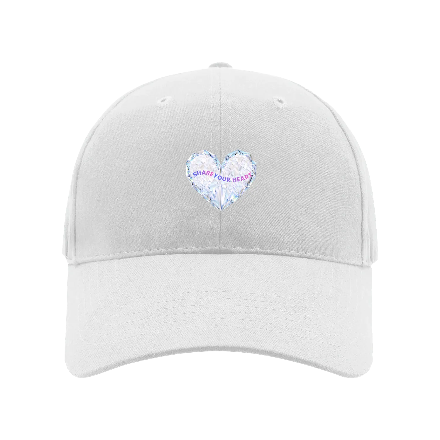 White front flat lay