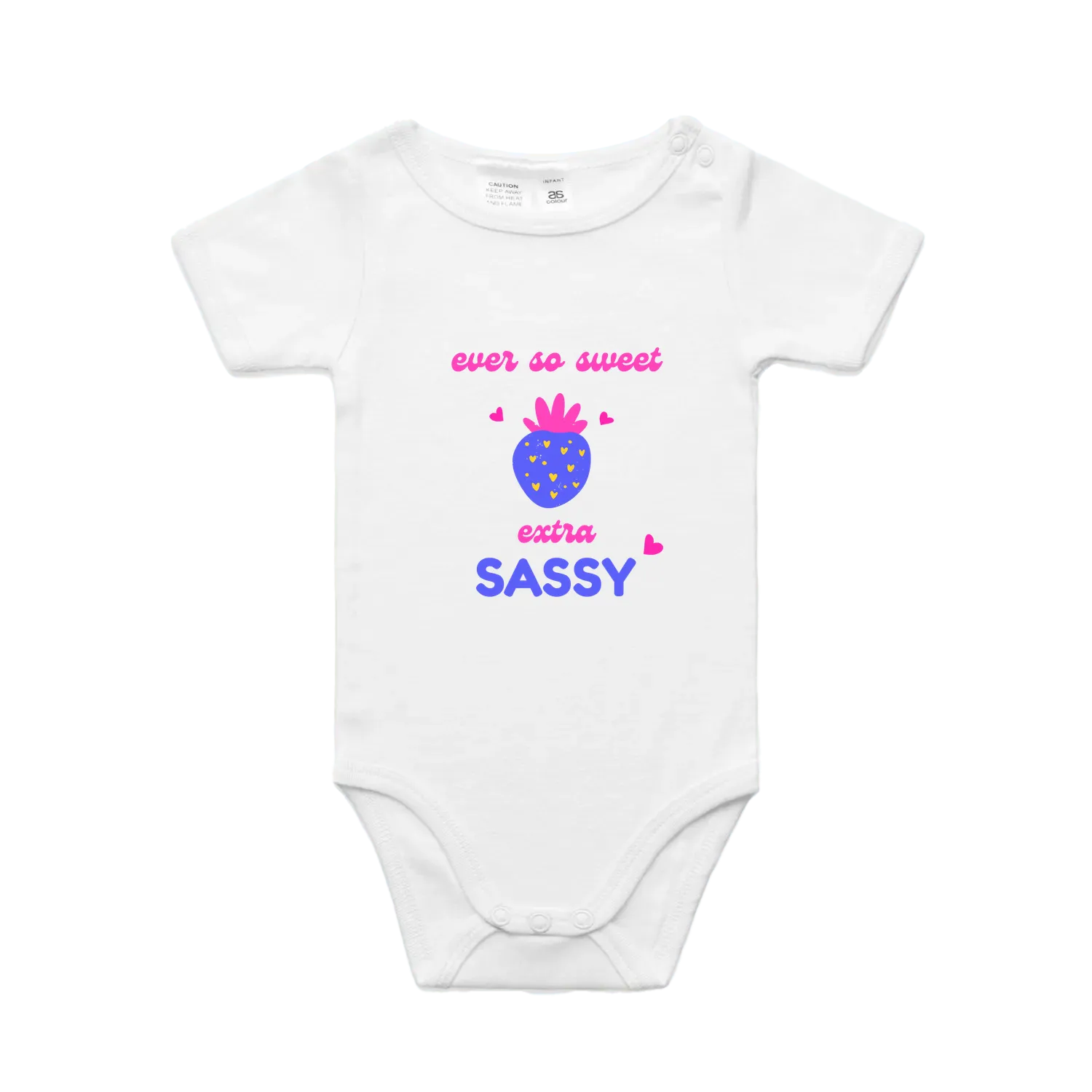 White front flat lay