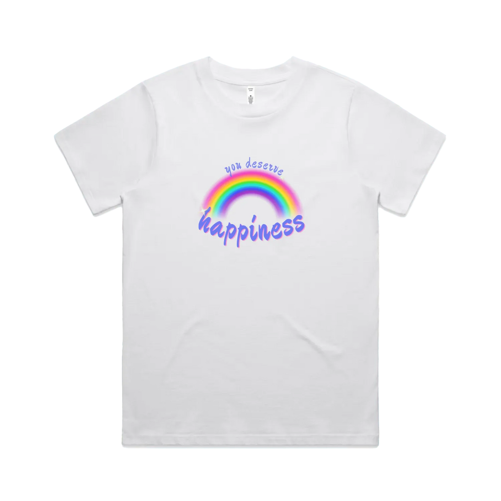 White front flat lay