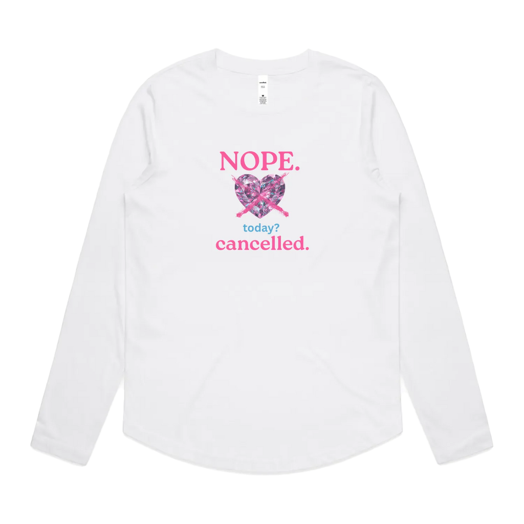 White front flat lay