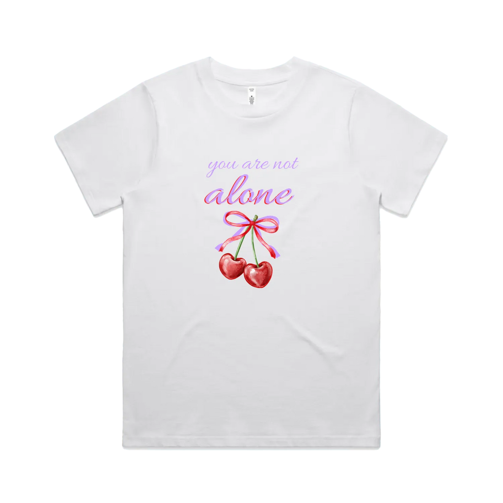 White front flat lay