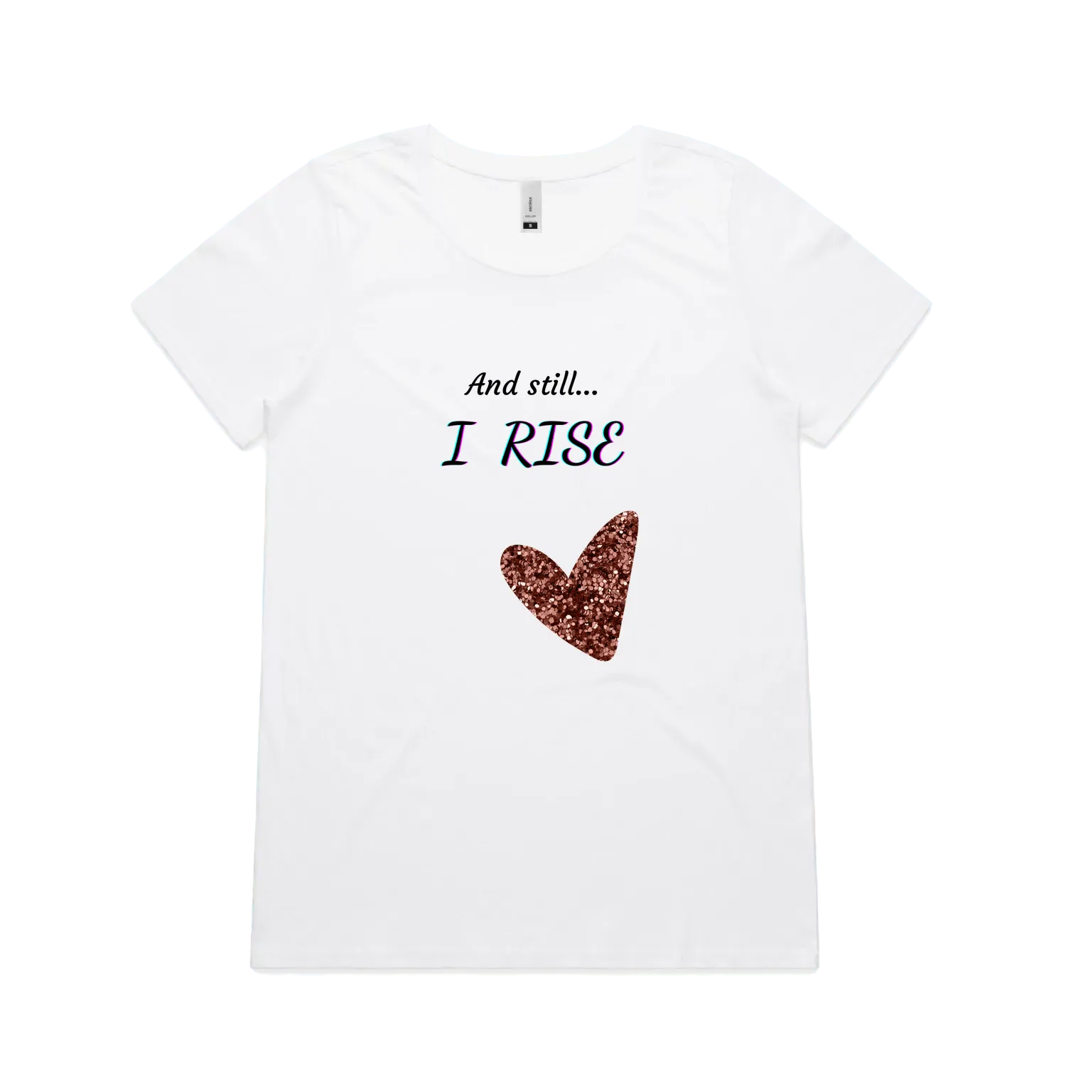 White front flat lay