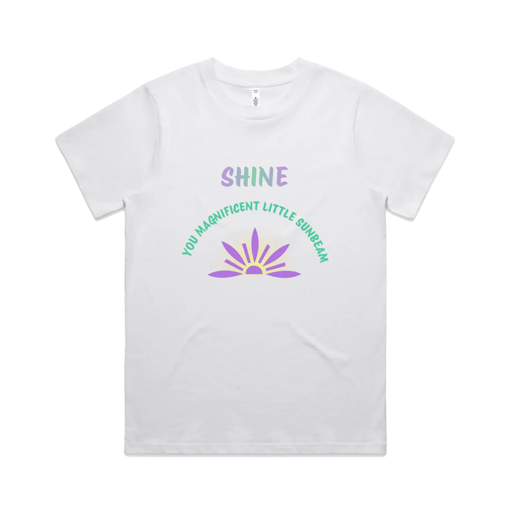 White front flat lay