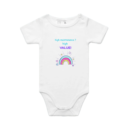 White front flat lay