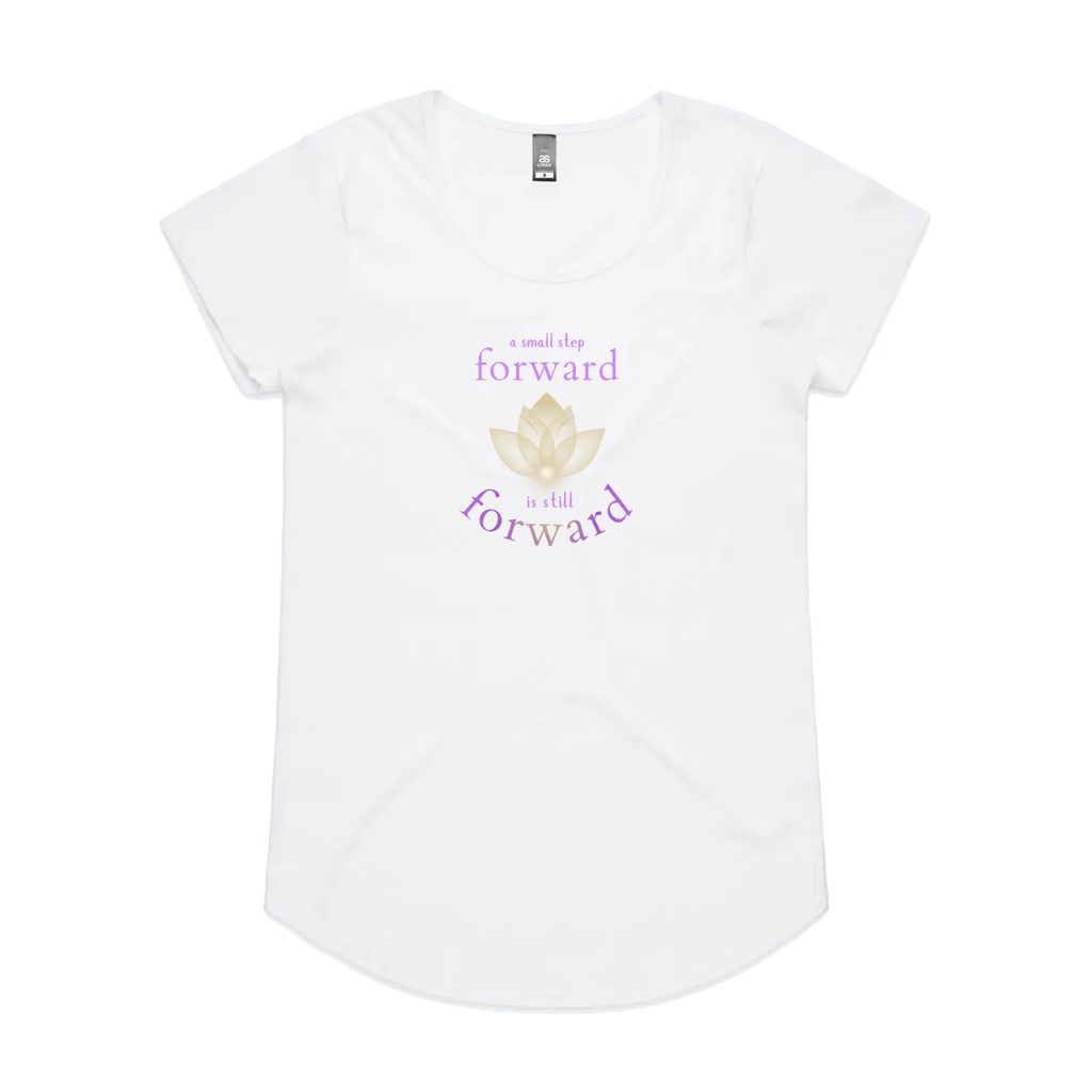 White front flat lay