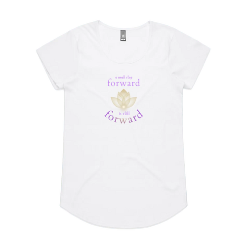 White front flat lay