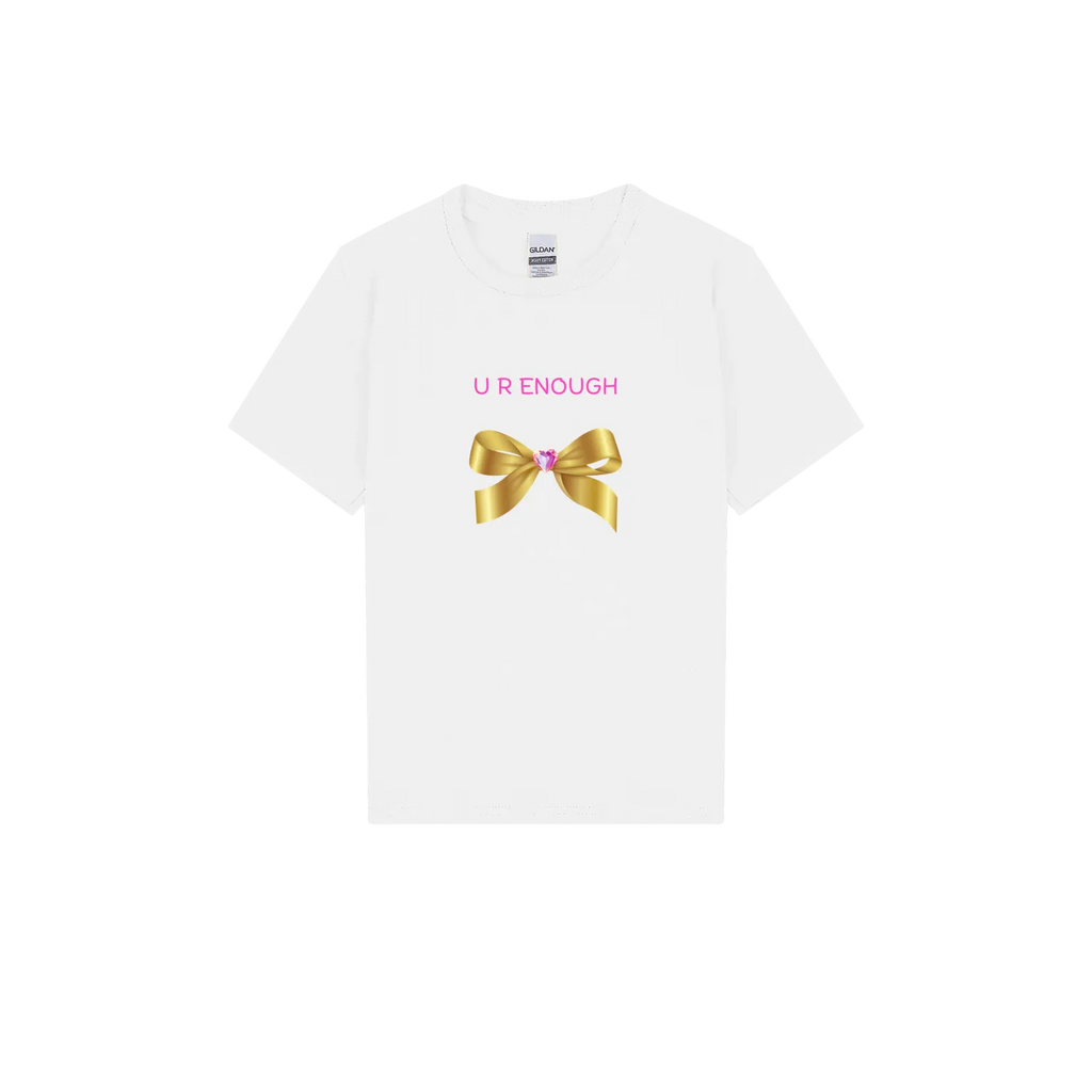 White front flat lay