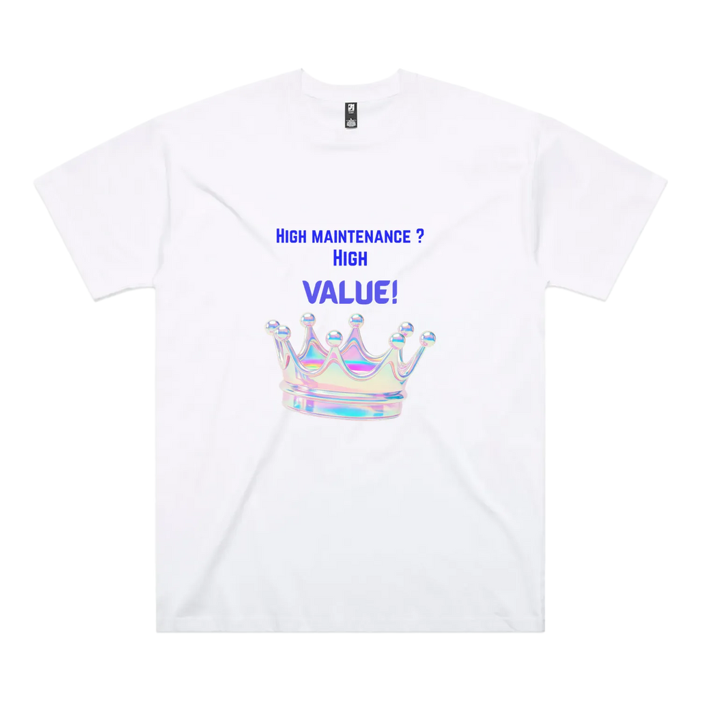 White front flat lay