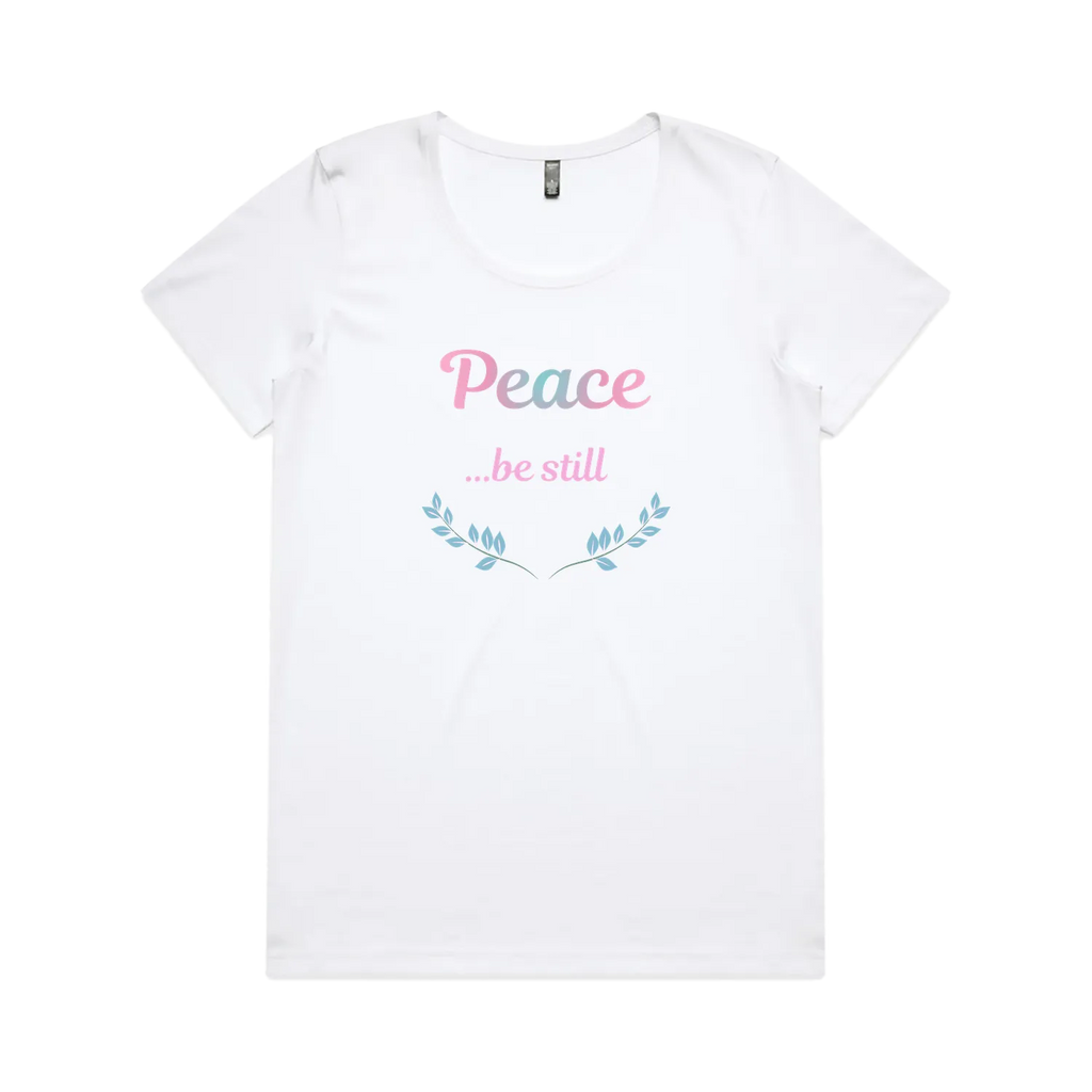 White front flat lay