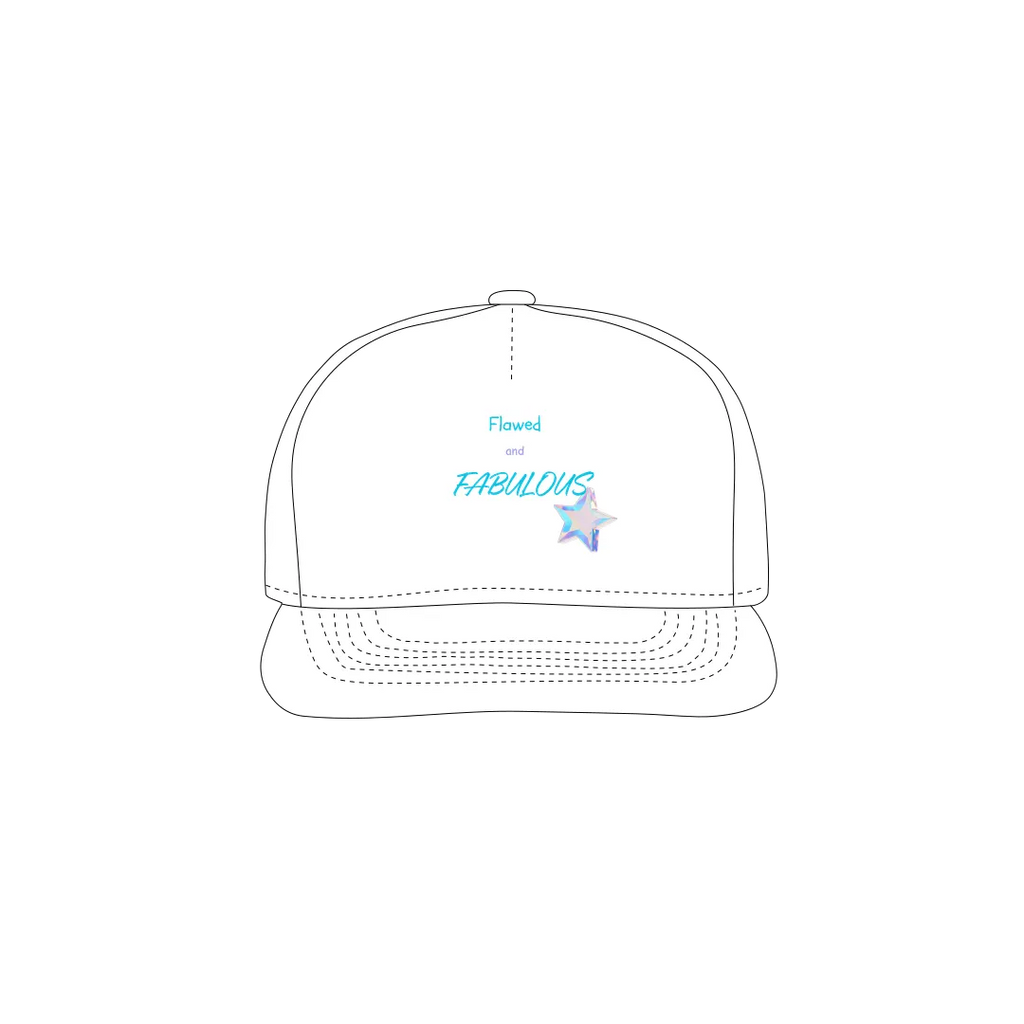 White front flat lay