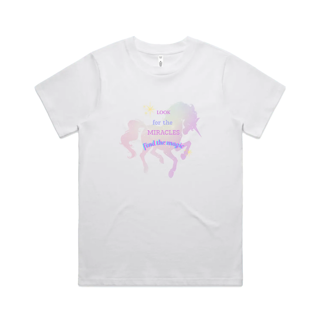 White front flat lay