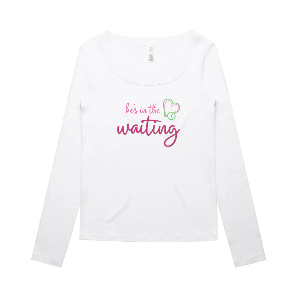 White front flat lay