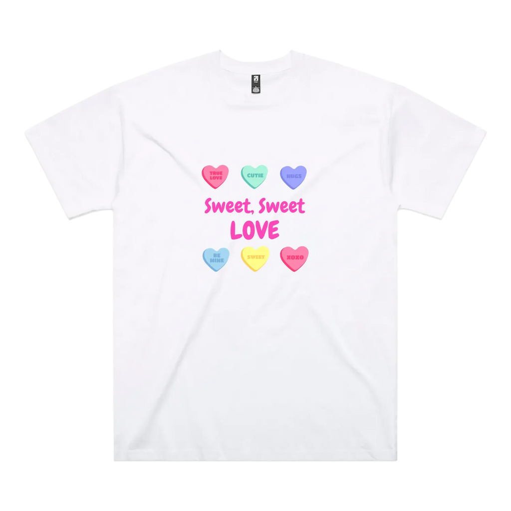 Sweet Sweet love oversized tee