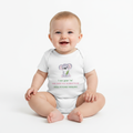 Baby in koala onesie full design view