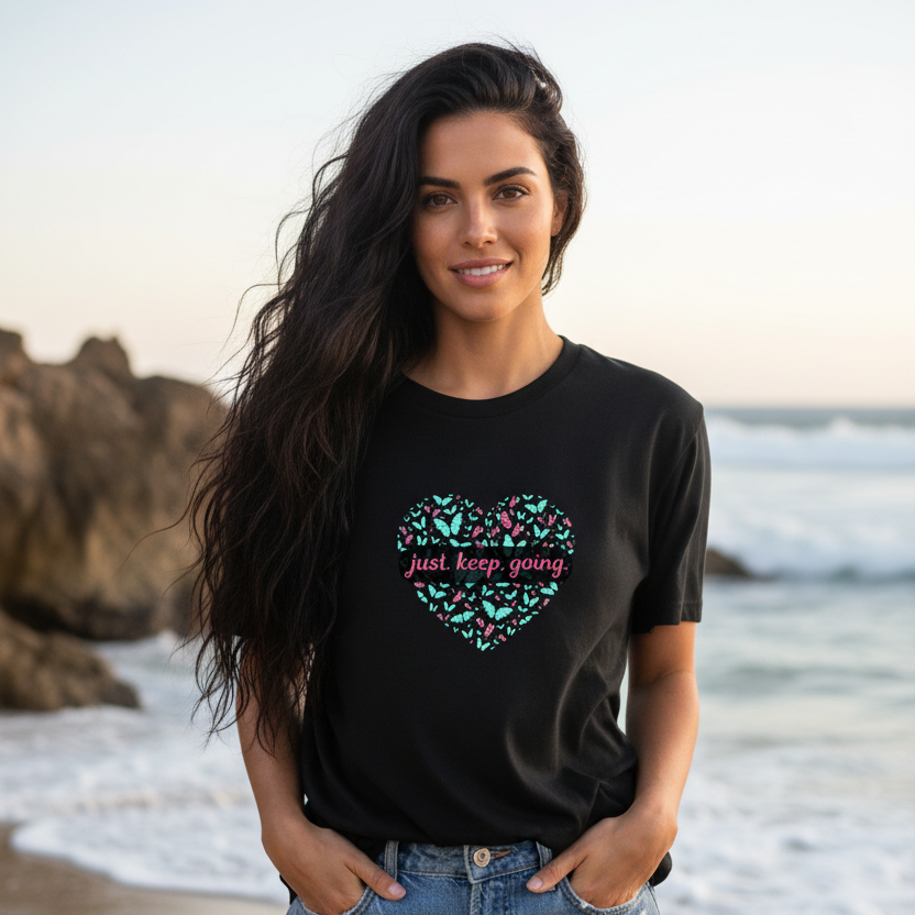 Beach Long Hair Mockup