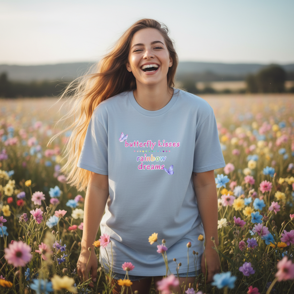 Butterfly Kisses - Powder Blue v2