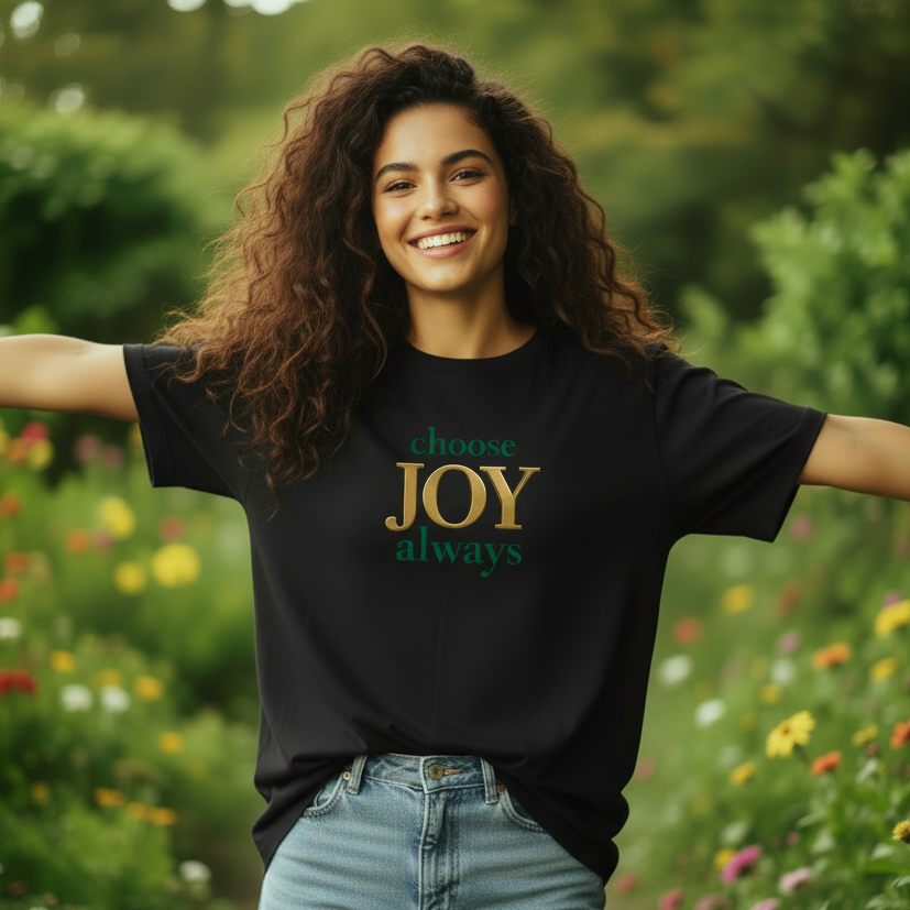 Choose Joy Always - New Model Arms Wide