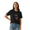 Womens heavyweight boyfriend tee