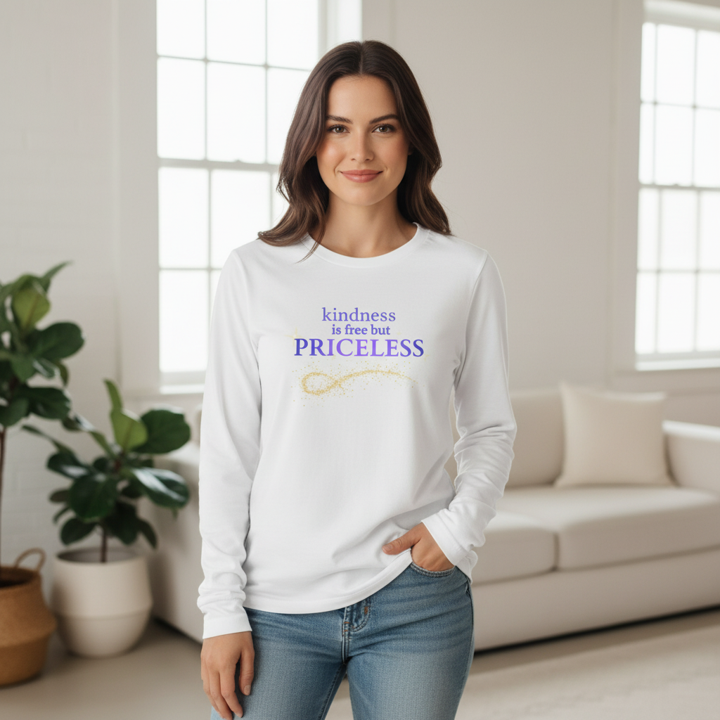 Kindness is Priceless – White
