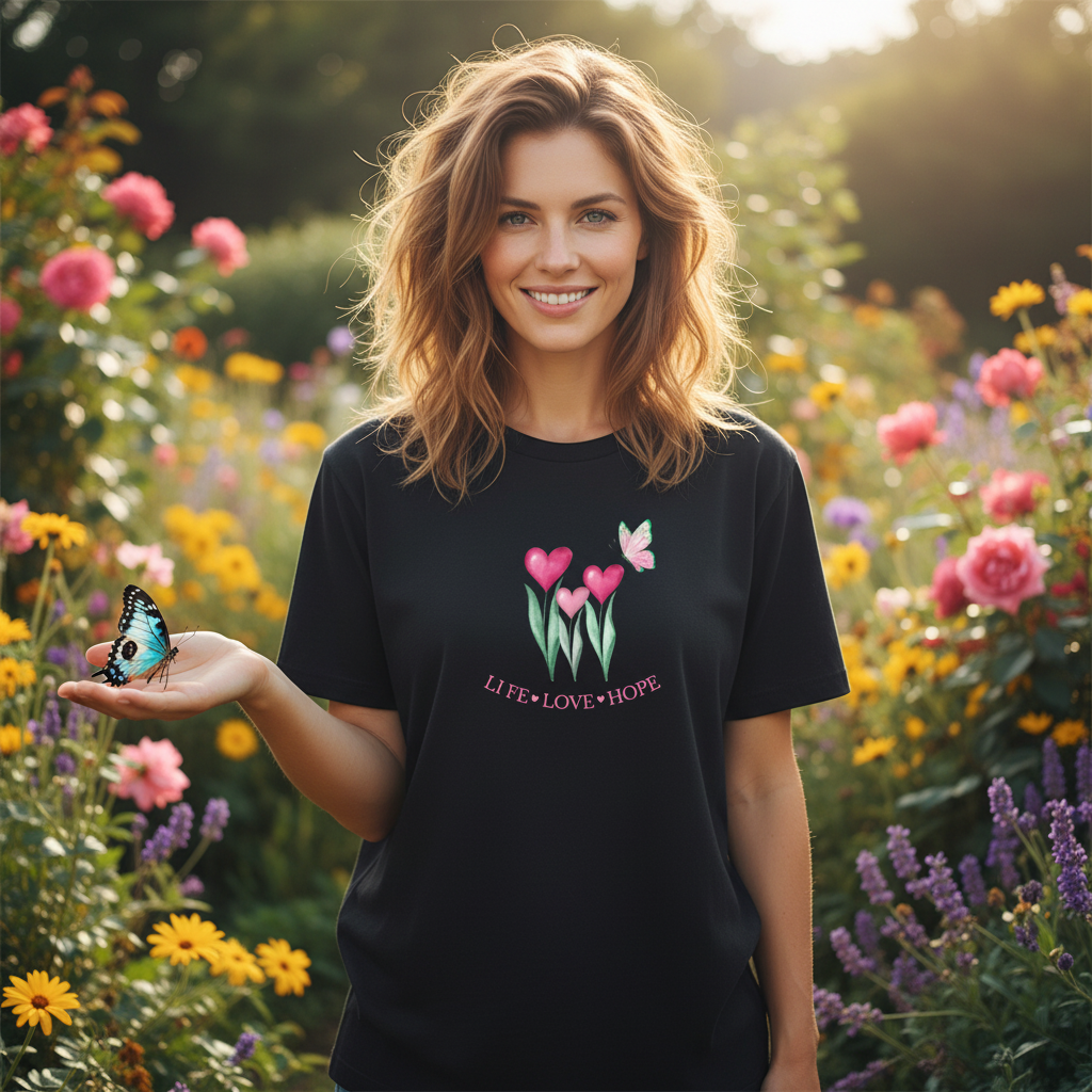 Life Love Hope – Boyfriend Tee Fresh