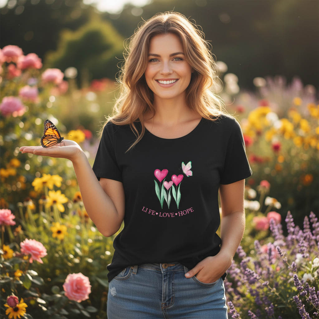 Life Love Hope – Scoop Neck