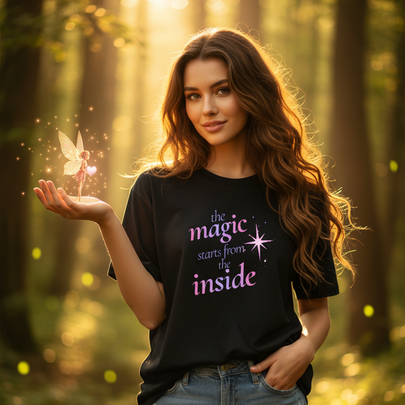 Magic Tee Forest Mockup