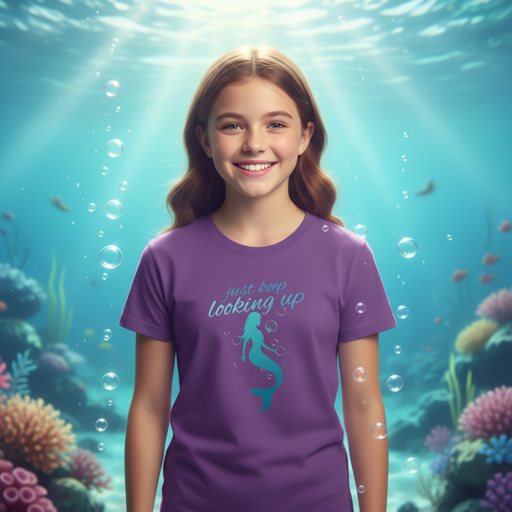 Mermaid Tee Fresh Start Mockup