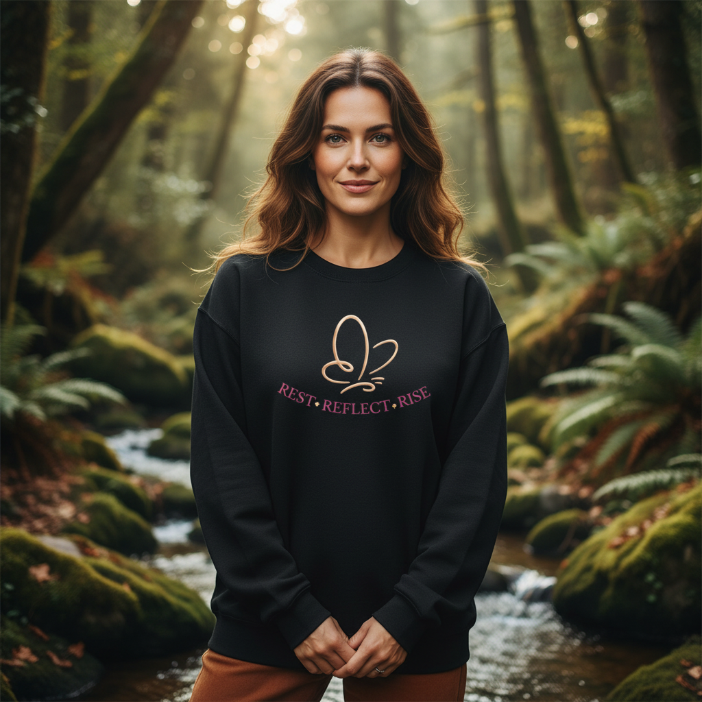 Rest Reflect Rise Lifestyle Mockup