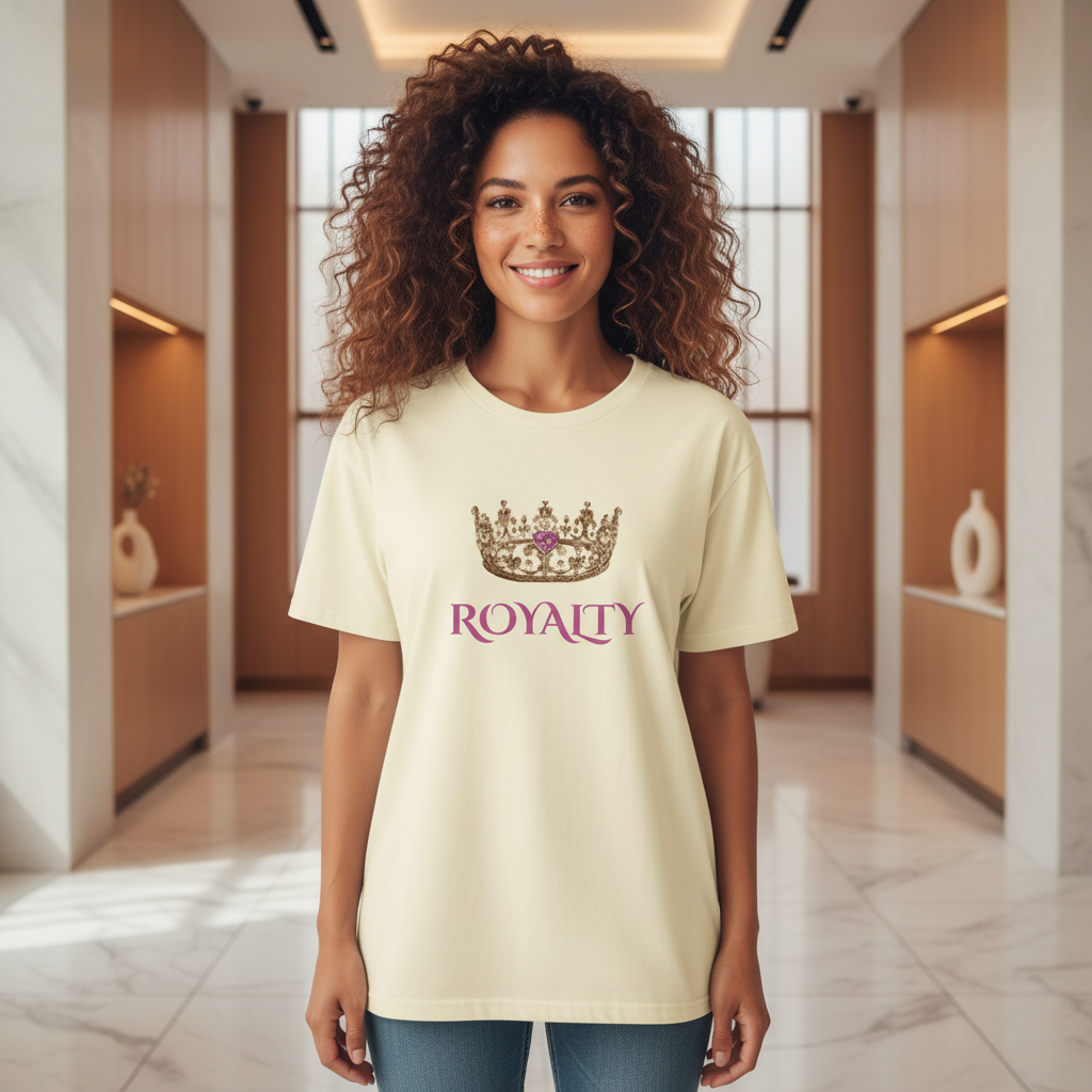 Sweet Sweet Love Butter Tee Curly Hair Upmarket Mockup