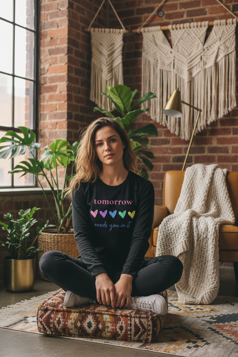 Tomorrow Needs You In It – Urban Chic Lifestyle Mockup