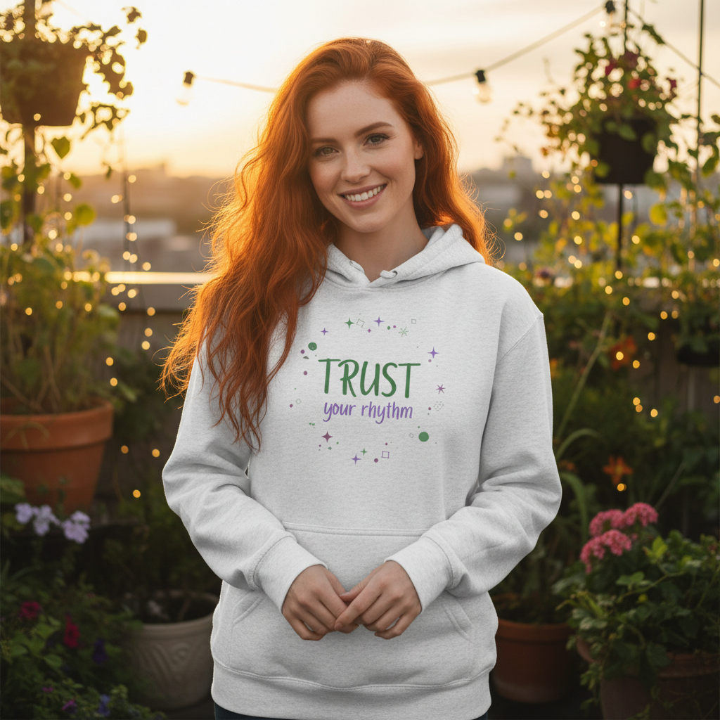 Trust Your Rhythm - White - New Model